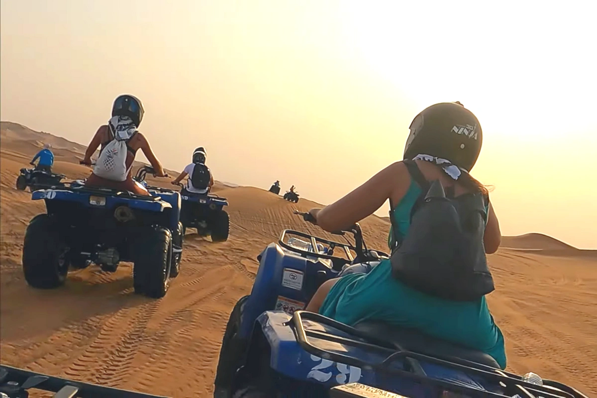 ATV Quad Biking Dubai Desert
